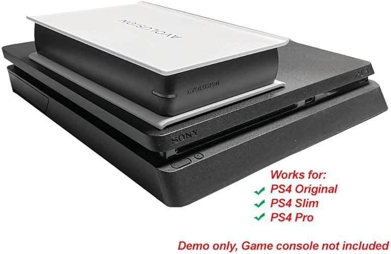 Avolusion PRO-5X Series 8TB USB 3.0 External Gaming Hard Drive for PS4 Original, Slim & Pro (White) (Renewed) - Image 5