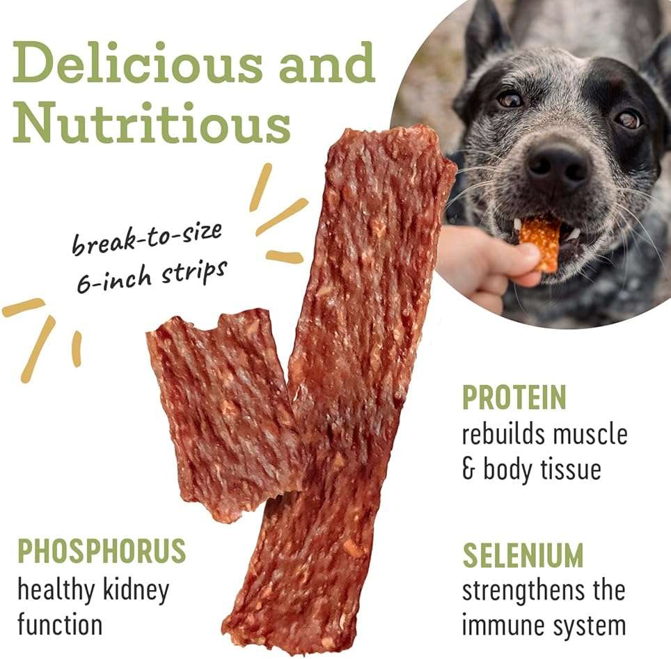 Farm Hounds - Duck Strips - Premium Natural Jerky for Dogs - Made from 100% Humanely Raised Duck - Break-to-Size - Great for Training & Treats - No Added Fillers - Made in USA - 4.5 oz - 1 Pack - Image 4