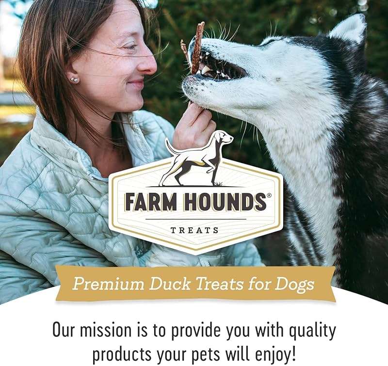 Farm Hounds - Duck Strips - Premium Natural Jerky for Dogs - Made from 100% Humanely Raised Duck - Break-to-Size - Great for Training & Treats - No Added Fillers - Made in USA - 4.5 oz - 1 Pack - Image 7