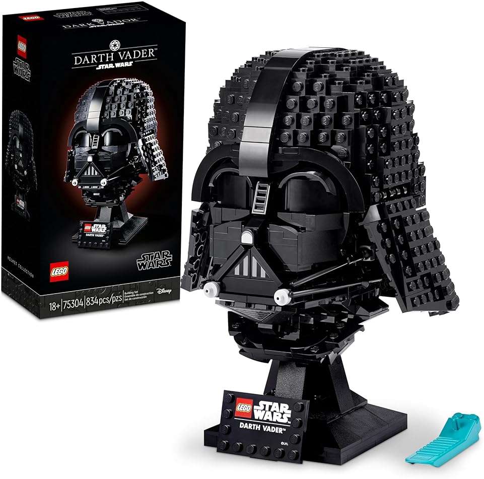 LEGO Star Wars Darth Vader Helmet Building Set for Adults - Collectible Model Kit for Men & Women, Ages 18+ Years - Gifts for Christmas for Men & Women - 75304 - Image 1
