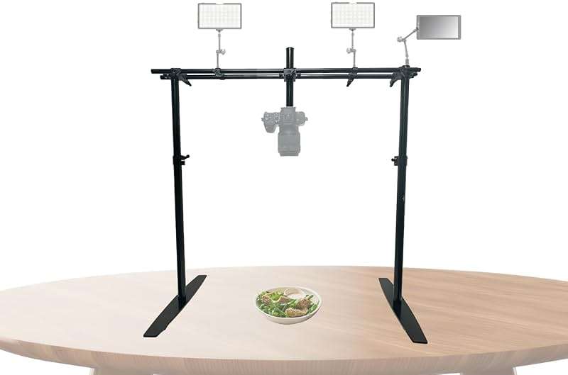 Glide Gear OH 200 Overhead Rig – DSLR, Smartphone – Modular, Adjustable, Flat Lay Mount, All-Metal Build - Image 2