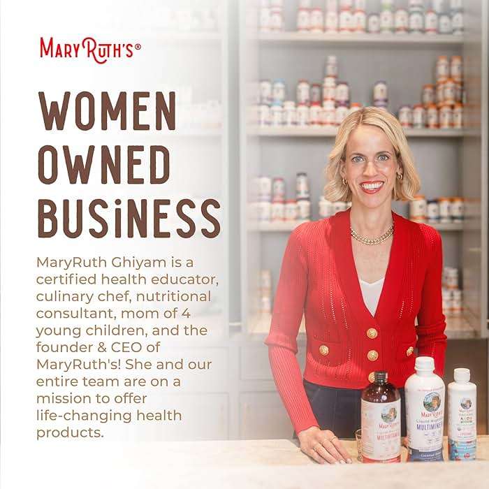 MARYRUTH'S Mushroom Complex | Lion's Mane | Turkey Tail | Reishi Mushroom | Shiitake Mushrooms | Alcohol Free | Mushroom Blend | Organic | Non-GMO | Vegan | 30 Servings - Image 9