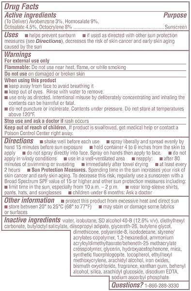 Coppertone Glow with Shimmer Sunscreen Spray SPF 30, Water Resistant Spray Sunscreen, Broad Spectrum SPF 30 Sunscreen Spray, 5 Oz Spray - Image 12