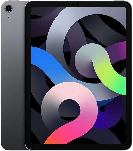 Apple iPad Air 2020 (10.9-inch, Wi-Fi, 64GB) - Space Gray (Renewed) - Image 2