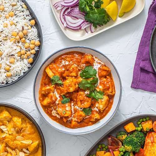 Patak’s Butter Chicken 3-Step Sauce Kit - Mild & Creamy curry sauce Base w/Pre-Measured Spice Paste & Whole Spices - Home Cooking Butter Chicken Sauce Meal Kit for Chicken & More - 11 oz (Pack of 6) - Image 5