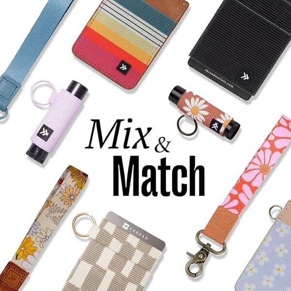 Thread Wallets Wristlet Keychain Strap for Men & Women, Wristlet Keychain for Badge, Wallet, and Phone Wrist Strap - Image 6
