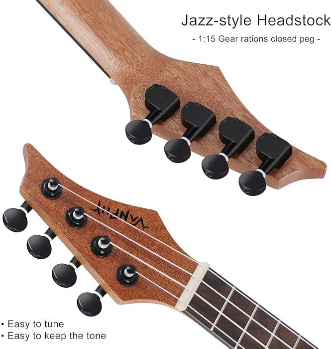 VANPHY Ukulele Concert Ukelele Professional 23 Inch Uku Sapele Ukulele for Kids Adult Beginner Hawaiian Uke Comes with Starter Ukele Kit Include Gig Bag Tuner Strap Ukelel String Picks Clean Cloth - Image 2