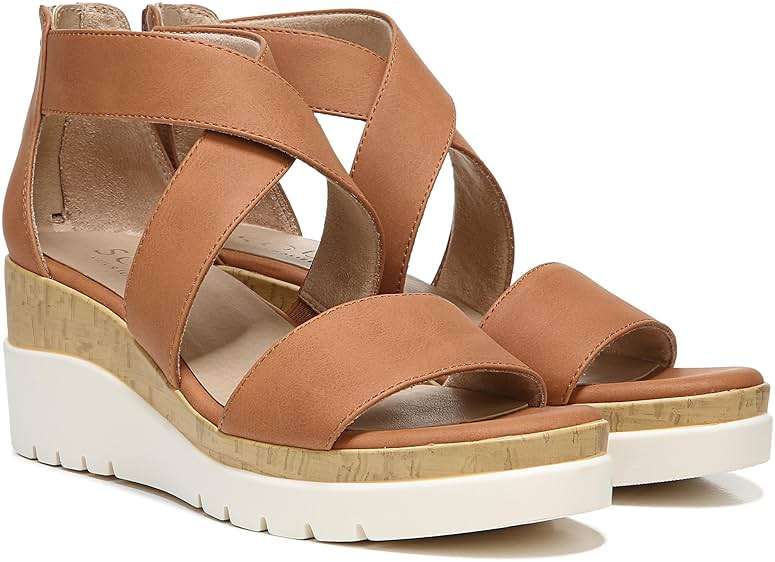 Naturalizer Women Goodtimes Casual Ankle Straps Wedge Sandal - Image 7