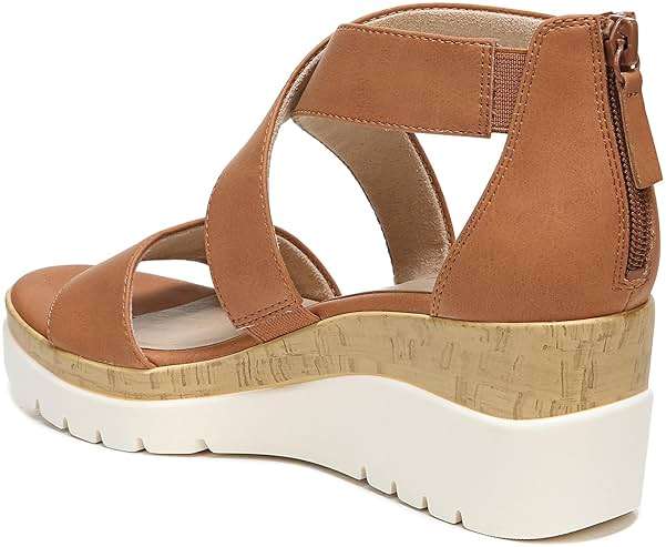 Naturalizer Women Goodtimes Casual Ankle Straps Wedge Sandal - Image 8