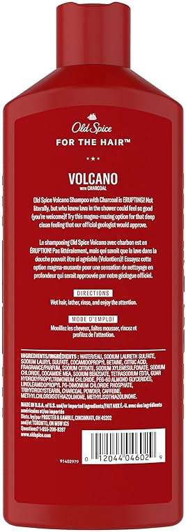 Old Spice Volcano with Charcoal Shampoo - Image 2
