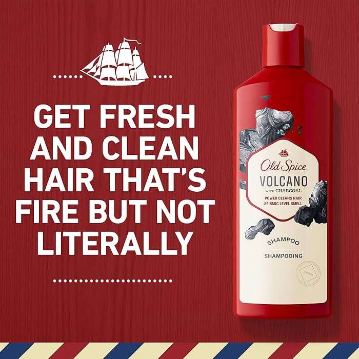Old Spice Volcano with Charcoal Shampoo - Image 6