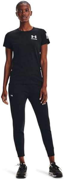 Under Armour Women's New Freedom Logo T-Shirt - Image 3