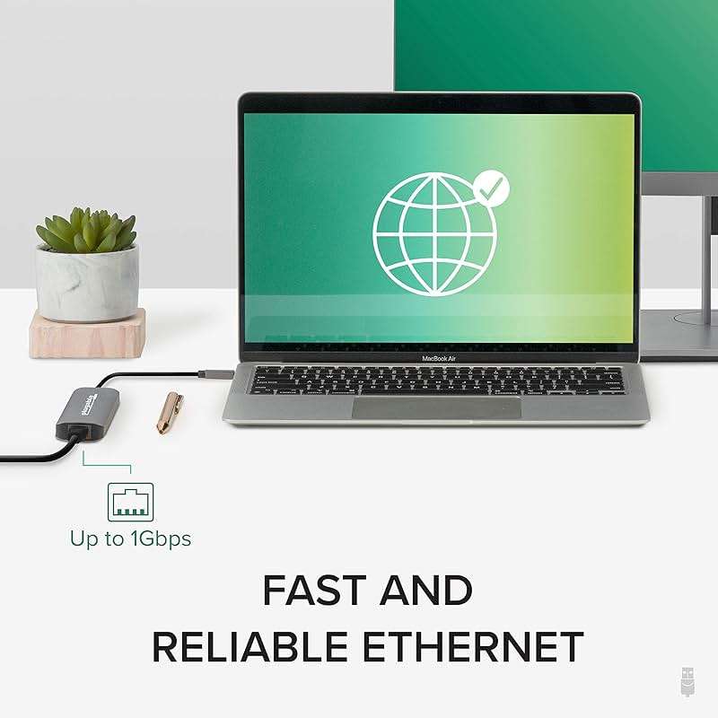 Plugable 7-in-1 USB C Hub Driverless Multiport Adapter with Ethernet, Single 4K60Hz HDMI, 100W Pass-Through Charging, 2X USB 3.0, SD/microSD, for USB-C, USB4, Thunderbolt, Mac, Windows, Chromebook - Image 5