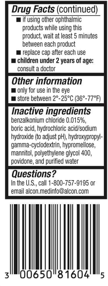 Pataday Once Daily Extra Strength Relief Allergy Eye Drops, 2.5 ml, Antihistamine Eye Drops with Olopatadine 0.7% for Relief from Eye Allergy Itching, Works Up to 24 Hours - Image 10