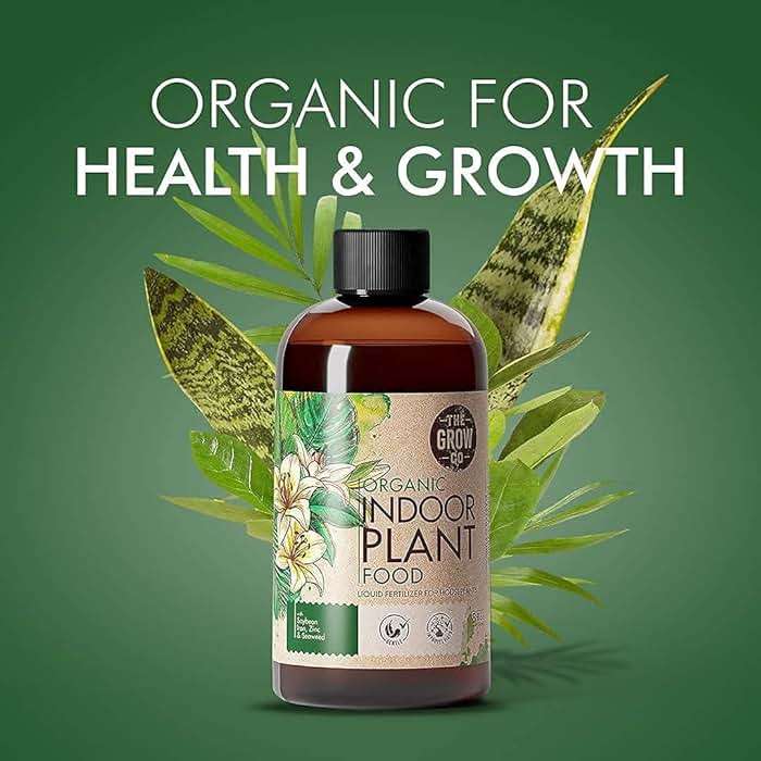 Organic Indoor Plant Food - All-Purpose Liquid Fertilizer - Best for Live Houseplants Indoors + Common Home Outdoor Plants in Pots (8 oz) - Image 7