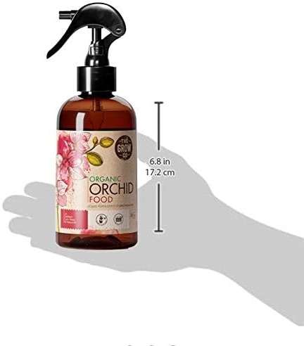 Organic Ready to Spray Orchid Food Mist - Bloom Booster Fertilizer for Orchids in Pots - Plant Nutrients for Healthy Flower & Reblooms (8 oz) - Image 2