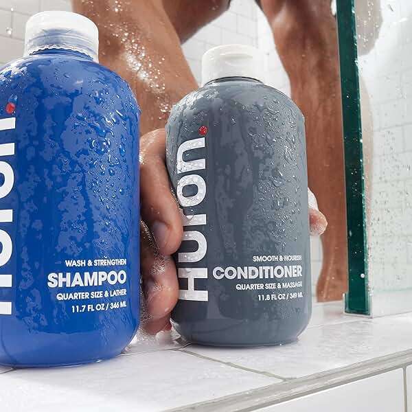 Huron Conditioner for Men and Women, Hydrating & Strengthening Conditioner with Citrus + Juniper + Greens, Smoothing & Moisturizing Hair Treatment, Non-Toxic Clean Ingredients, 11.8 fl oz - Image 7