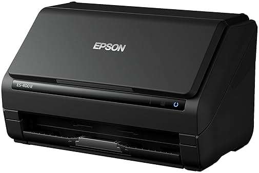 Epson Workforce ES-400 II Color Duplex Desktop Document Scanner for Computers Including PC and Mac with Auto Document Feeder and Image Adjustment Tools - Image 8
