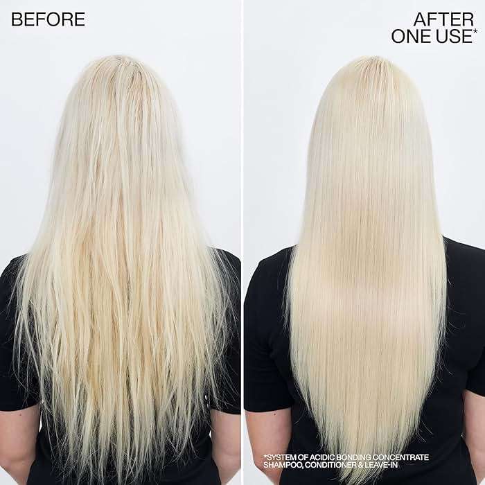 Redken Acidic Bonding Concentrate Shampoo For Damaged Hair Repair - Strengthens and Repairs Weak and Brittle Hair, Sulfate-Free, With Citric Acid - Image 3
