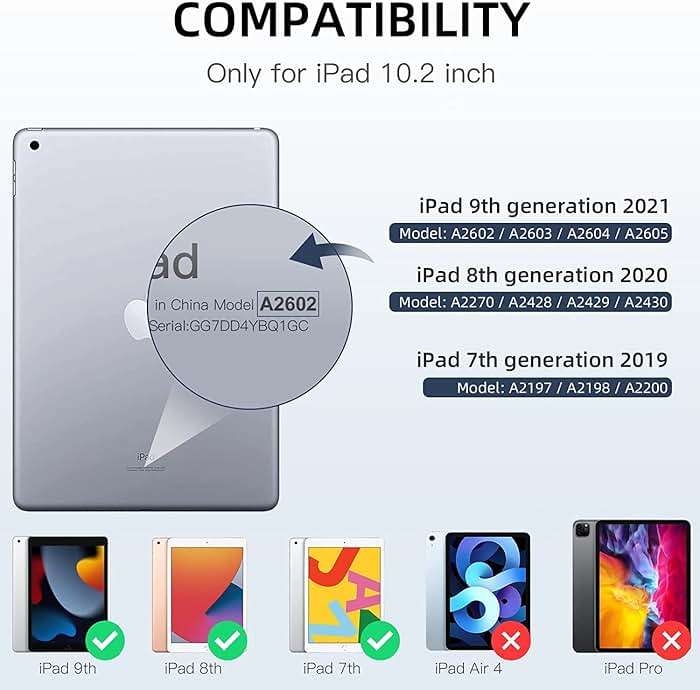 Mastten Compatible with iPad 9th/8th/7th Generation Case, for iPad 10.2 Inch Case with Pencil Holder, TPU Smart Stand Back Cover 2021/2020/2019, Auto Wake/Sleep, Rose Pink - Image 2