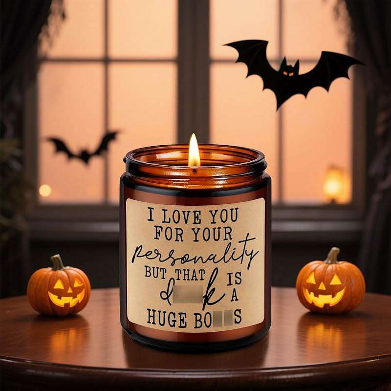 LEADO Candles for Men, Gifts for Boyfriend Fathers Day, I Love You, Husband Candle - Blue Collar Gifts for Men, BF - Funny Anniversary, Fathers Day, Birthday Ideas for Boyfriend, Husband, Fiance, Gay - Image 5
