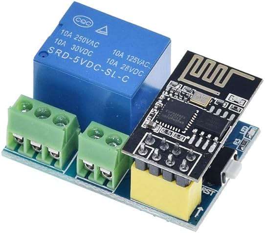 Acxico 2 pcs ESP8266 ESP-01S + 5V WiFi Relay Module Smart Home Remote Control Unlock Board - Image 2