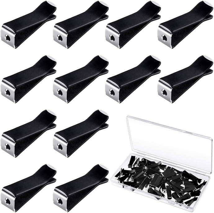 Frienda 60 Pcs Car Vent Clips for Freshies Bulk Square Head Air Conditioner Clips with 2 Storage Boxes, Durable Auto Air Outlet Perfume Holders for Car Decoration Accessories - Image 1