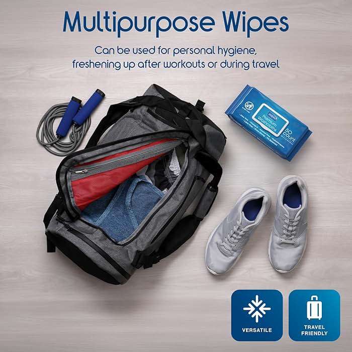 Inspire Adult Wet Wipes, Wash Cloths | Adult Wipes for Incontinence & Cleansing for Elderly, 8"x12" Count 12 packs of 50 - Image 6