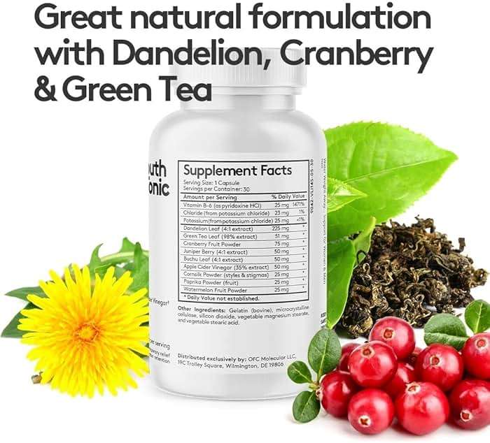 Youth & Tonic PMS & Menopause Bloating Relief Duo – Support for Puffiness, Hormonal Balance & Fluid Retention – Her Hormone Balance + Water Weight Away Natural Herbs for Women, 90 Capsules - Image 5