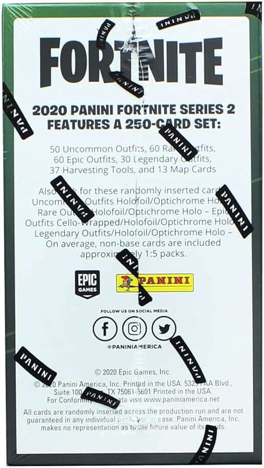 Fortnite Series 2 Trading Cards Blaster Box (Panini 2020) - Image 2