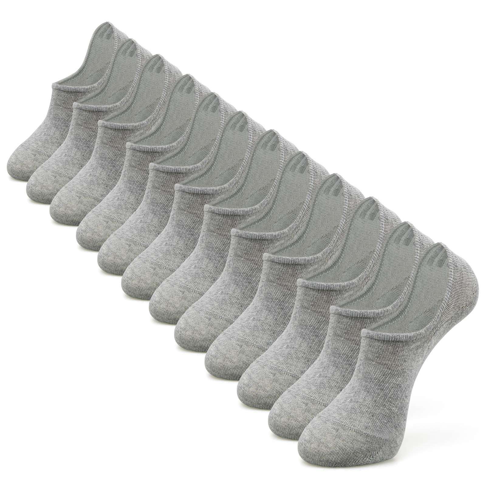 IDEGG No Show Socks Women & Men Low Cut Ankle Short Anti-slid Athletic Running Casual Invisible Liner Socks - Image 1