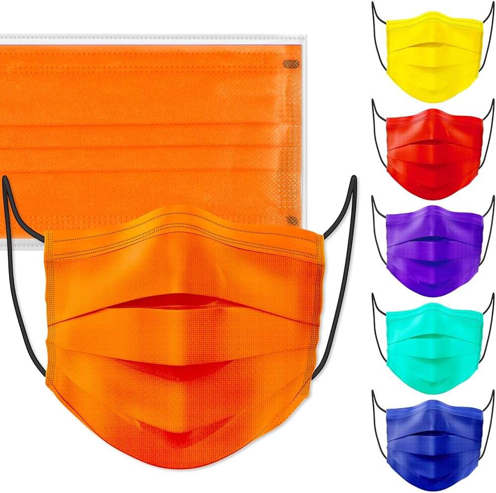 Tomorotec 60PCS Individually Sealed Disposable Face Mask 4-Layer - Image 1