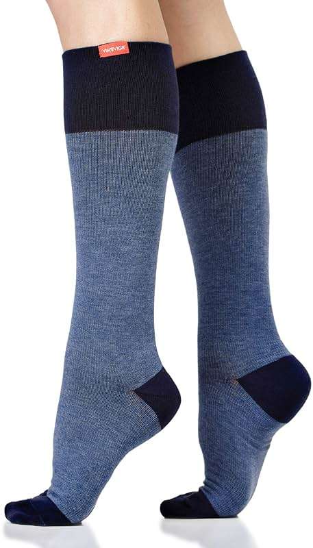 VIM & VIGR Cotton Graduated Compression Socks - Image 1
