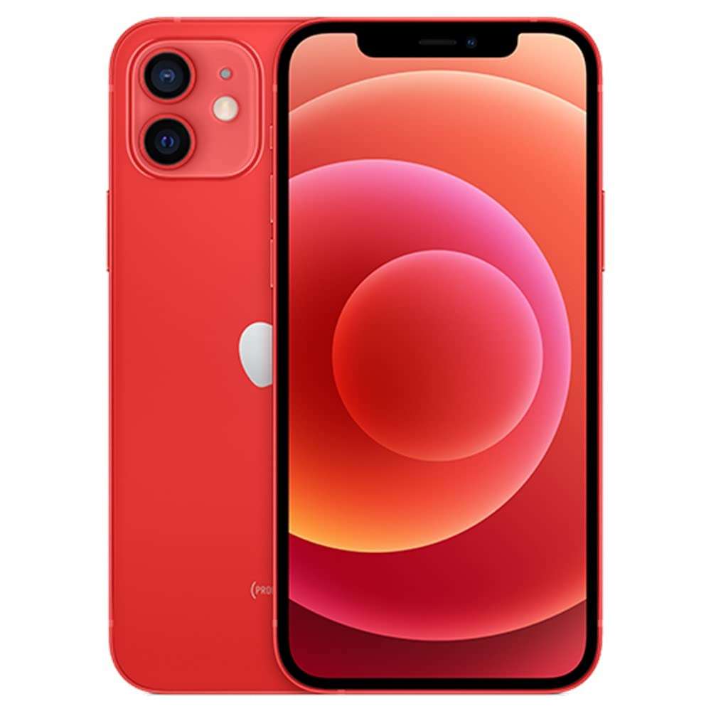 Apple iPhone 12, 64GB, Product Red - Unlocked (Renewed) - Image 1