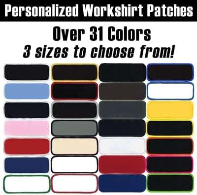 Name Patches Uniform or Work Shirt, Personalized, Embroidered New Styles New Fonts. Multiple Sizes to Choose from. - Image 4