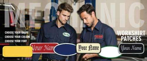 Name Patches Uniform or Work Shirt, Personalized, Embroidered New Styles New Fonts. Multiple Sizes to Choose from. - Image 5