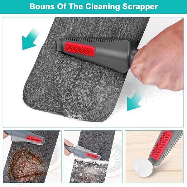 Spray Mop for Floor Cleaning with 3pcs Washable Pads - Wet Dry Microfiber Mop with 800 ml Refillable Bottle for Kitchen Wood Floor Hardwood Laminate Ceramic Tiles Dust Cleaning - Image 6