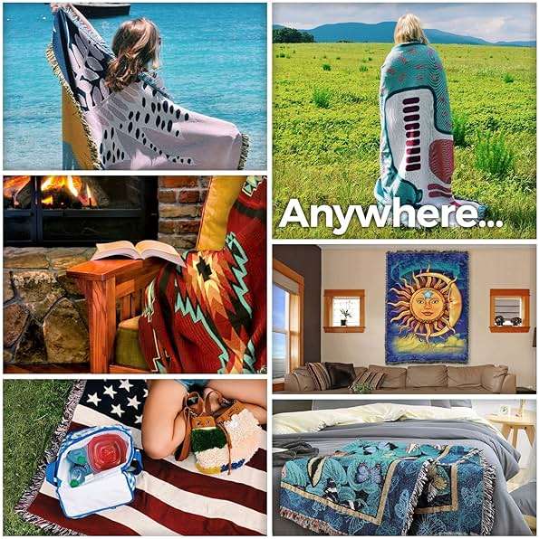 Pure Country Weavers United States Betsy Ross 13 Colonies American Flag Blanket - Gift Tapestry Throw Woven from Cotton - Made in the USA (72x54) - Image 9