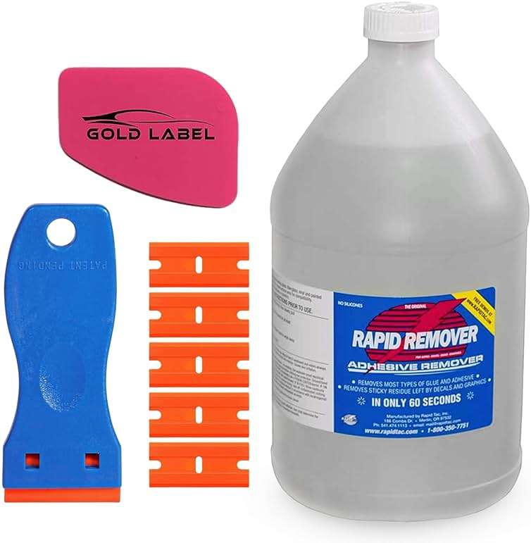 RapidTac Rapid Remover Adhesive Remover Kit (Gallon Kit) - Image 1