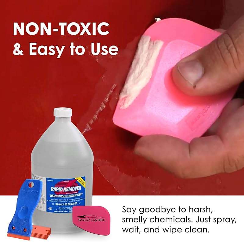 RapidTac Rapid Remover Adhesive Remover Kit (Gallon Kit) - Image 6