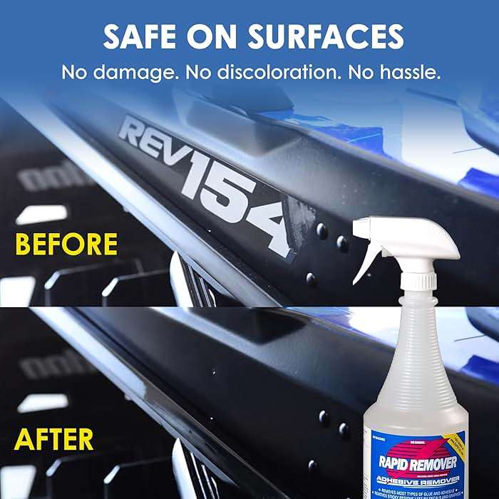 RapidTac Rapid Remover Adhesive Remover Kit with Lil Chizler and Plastic (32oz. Kit) - Image 7