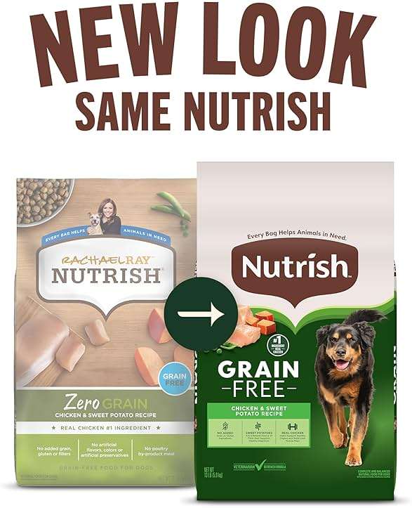 Nutrish Grain Free Dry Dog Food, Chicken & Sweet Potato Recipe, 26 lb. Bag (Rachael Ray) - Image 2