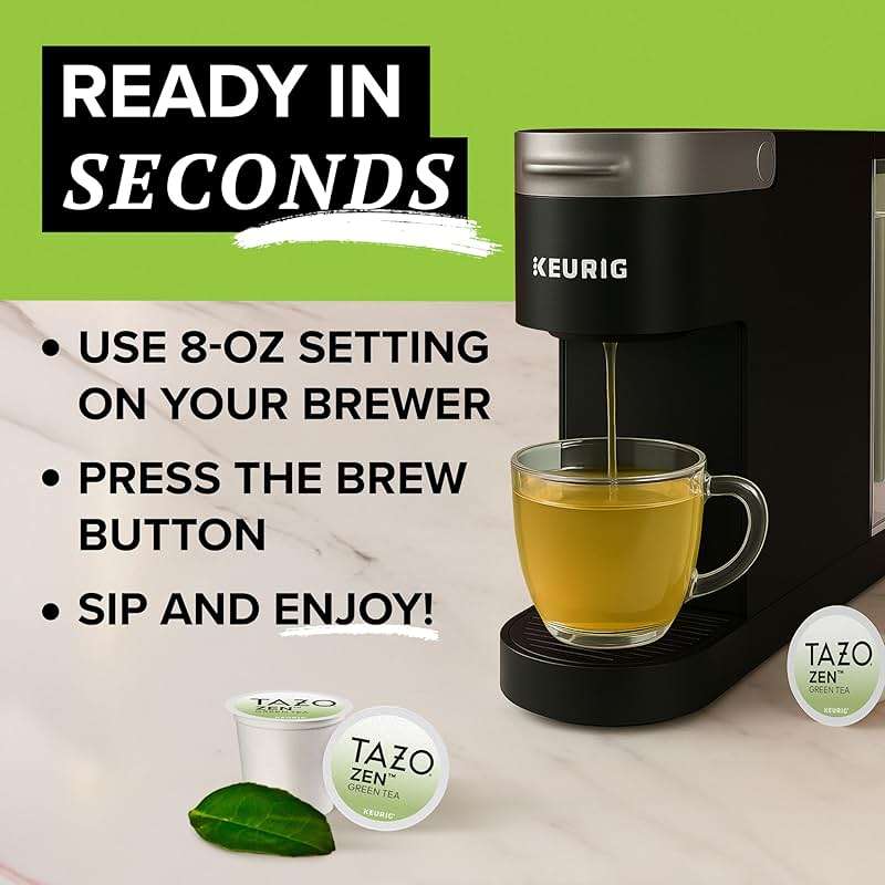 TAZO Zen Green Tea K-Cups, Green Tea Zen for Health and Wellness, 22 Pods - Image 4