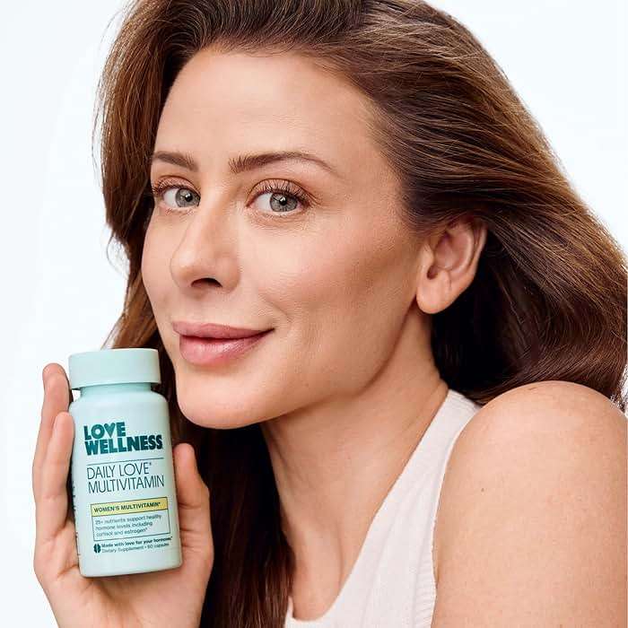 Love Wellness Daily Love Multivitamin for Women | Supports Energy, Cortisol, Immune Health, Stress Relief, & PMS | Complete with Vitamin D, C, Iron, Calcium, Zinc, & Biotin, Magnesium | 30-Day Supply - Image 6