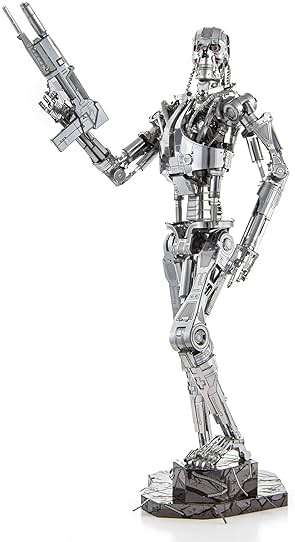 Metal Earth Fascinations Premium Series The Terminator T-800 Endoskeleton 3D Metal Model Kit - Image 2