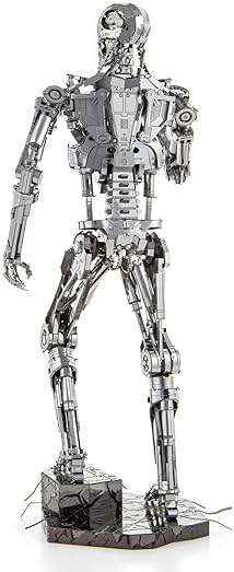 Metal Earth Fascinations Premium Series The Terminator T-800 Endoskeleton 3D Metal Model Kit - Image 4