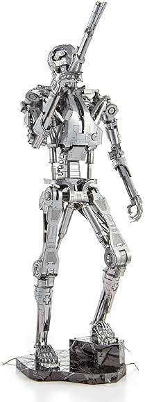 Metal Earth Fascinations Premium Series The Terminator T-800 Endoskeleton 3D Metal Model Kit - Image 7