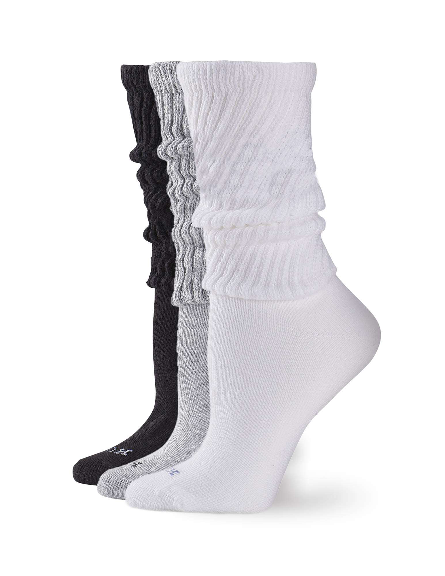 HUE Women's Slouch Socks 3 Pair Pack - Image 1