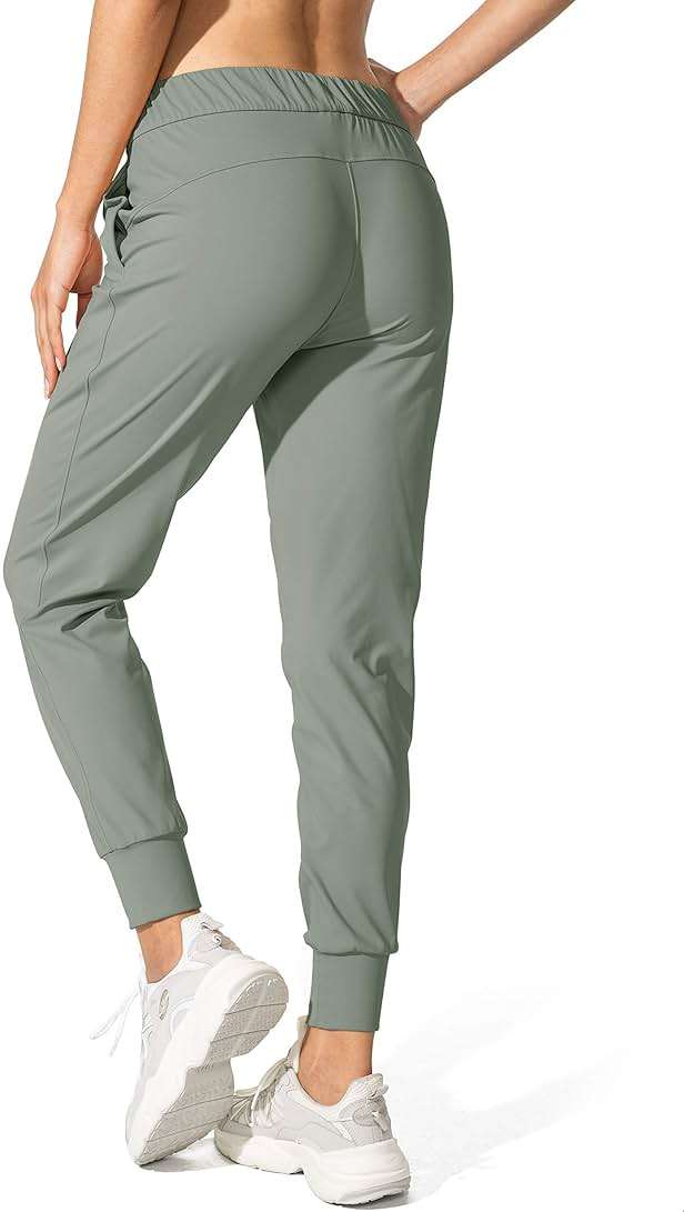 SANTINY Women's Joggers Pants Pockets Drawstring Running Sweatpants for Women Lounge Workout Jogging - Image 2