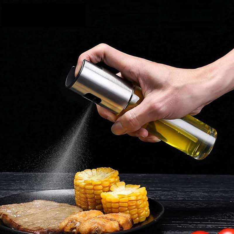 ZEREOOY Oil Sprayer for Cooking Olive Oil Sprayer Mister for Air Fryer Vegetable Vinegar Oil Portable Mini Kitchen Gadgets for Baking,Salad,Grilling,BBQ,Roasting(1 Pack) - Image 6